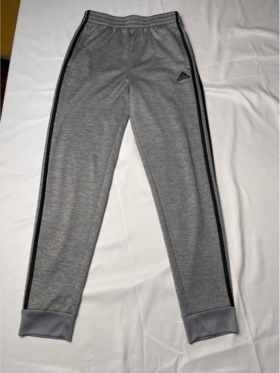 adidas Other - Adidas Kids Size Large Sweat Pants Grey And Black 14-16